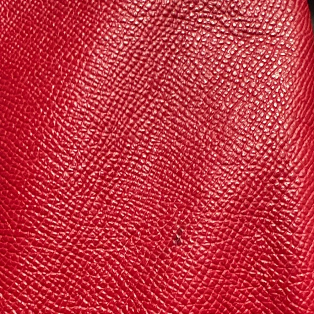 Coach Vibrant Red Leather Tote - Picture 8 of 13